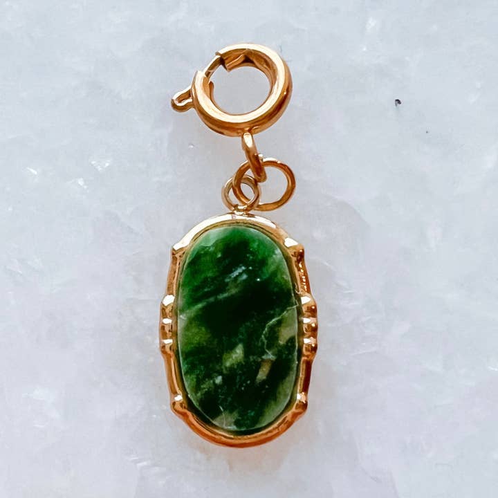 Emerald Charm for wholesale by Anjewelz.co