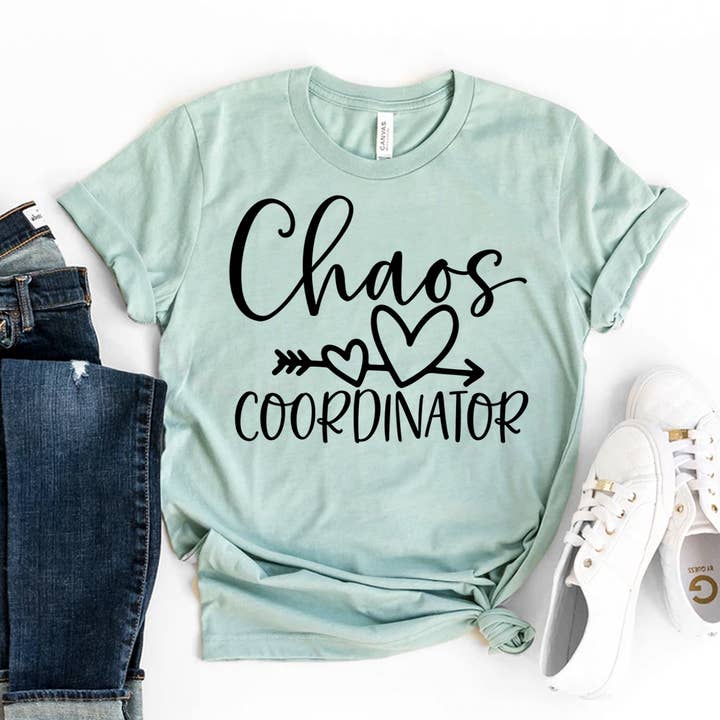 Chaos Coordinator T-shirt - Bella Canvas for wholesale by Printliss