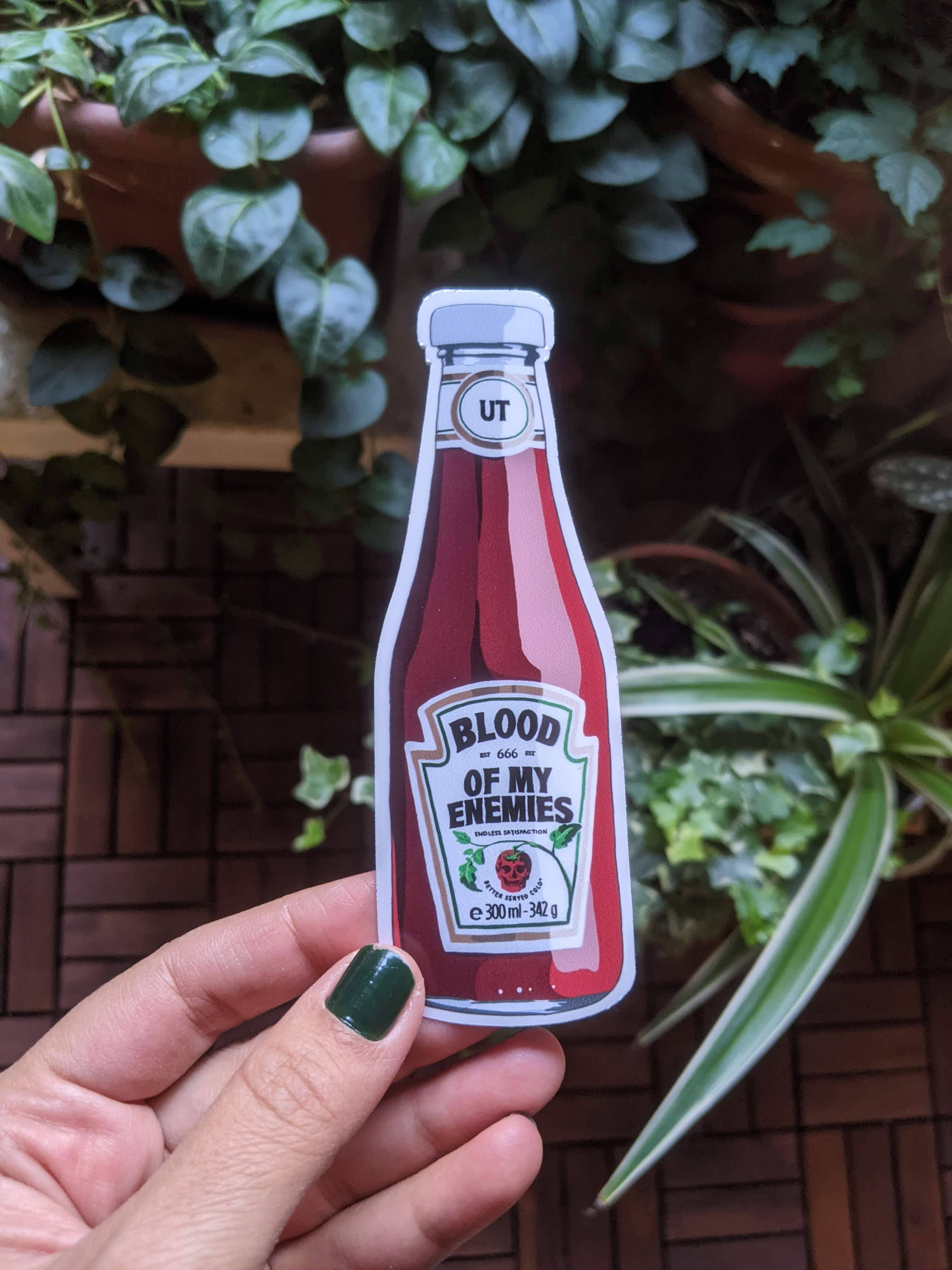 Useless Treasures – wholesale Klistermärke – Secret Ingredient – XL halvgenomskinlig klistermärke2