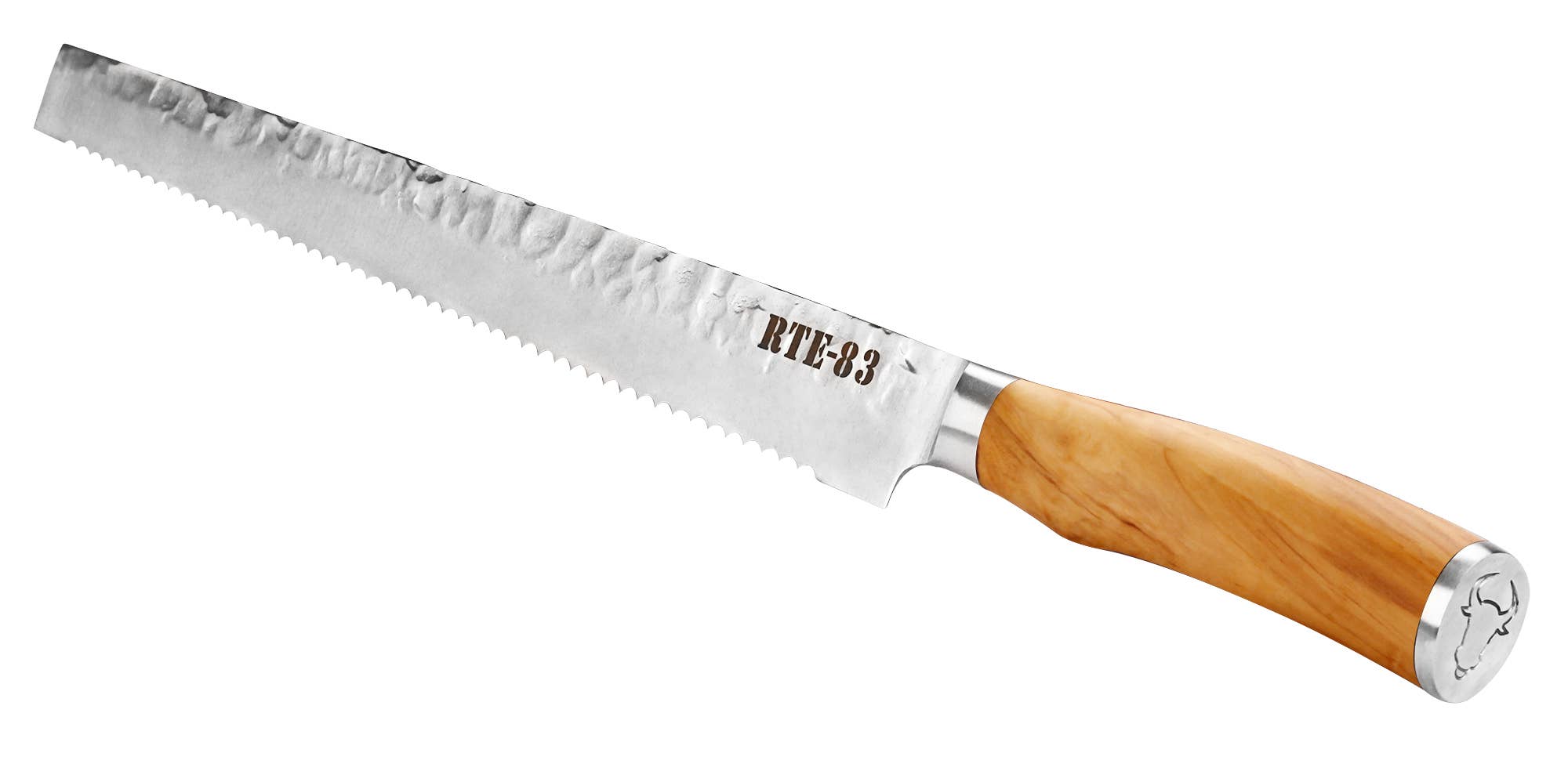 Route83 Knives - Wholesale Kitchen/Utility Knife - Classic Bread Knife 12" - Serrated German Steel1