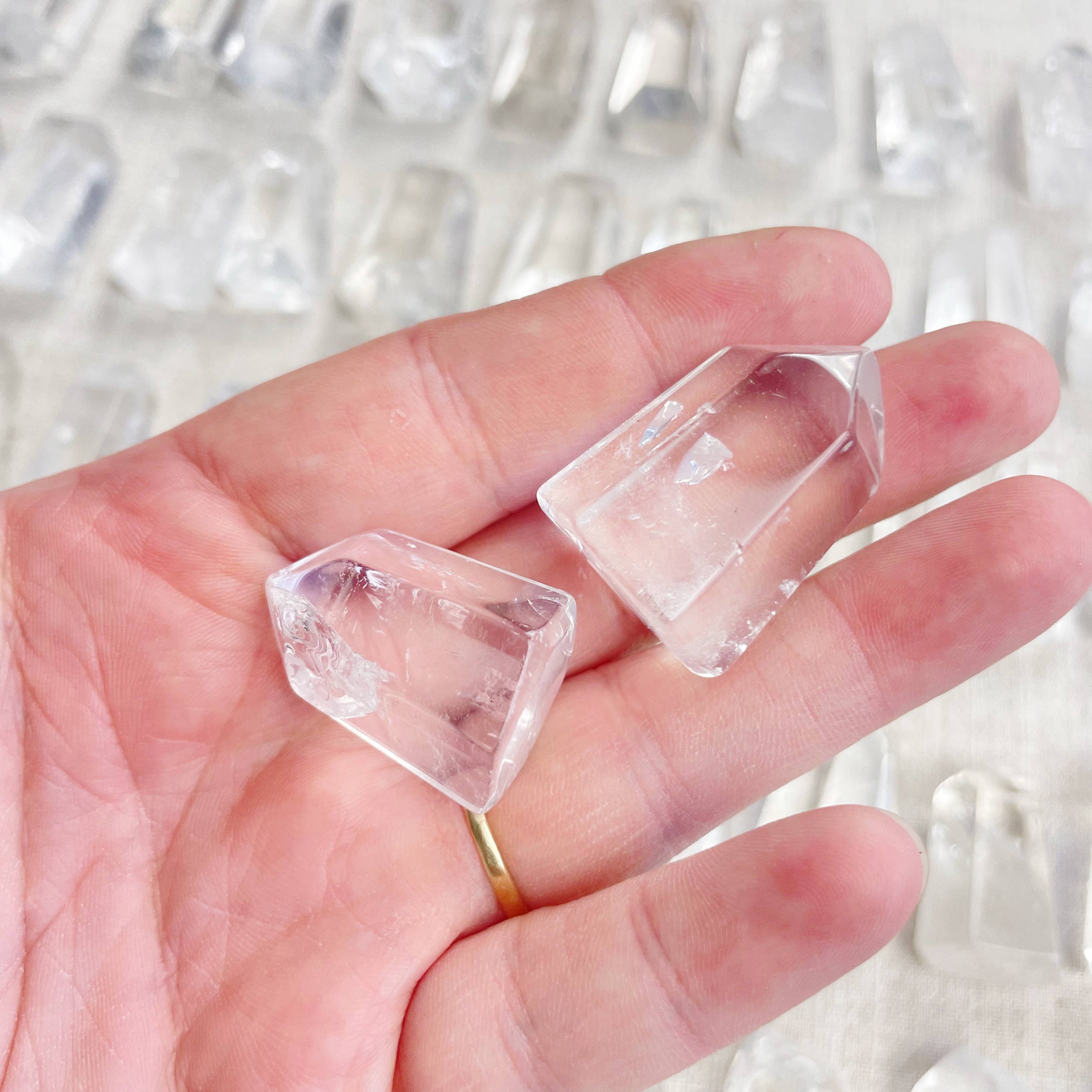 Ewelina Pas Jewelry - Wholesale Spirituele steen/kristal - Mini heldere kristalkwarts torens9