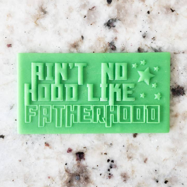 Aint Ingen Hood Ligesom Faderskab Fars Dag Biscuit Cookie Fond for engroshandel hos Cut Bake Stamp