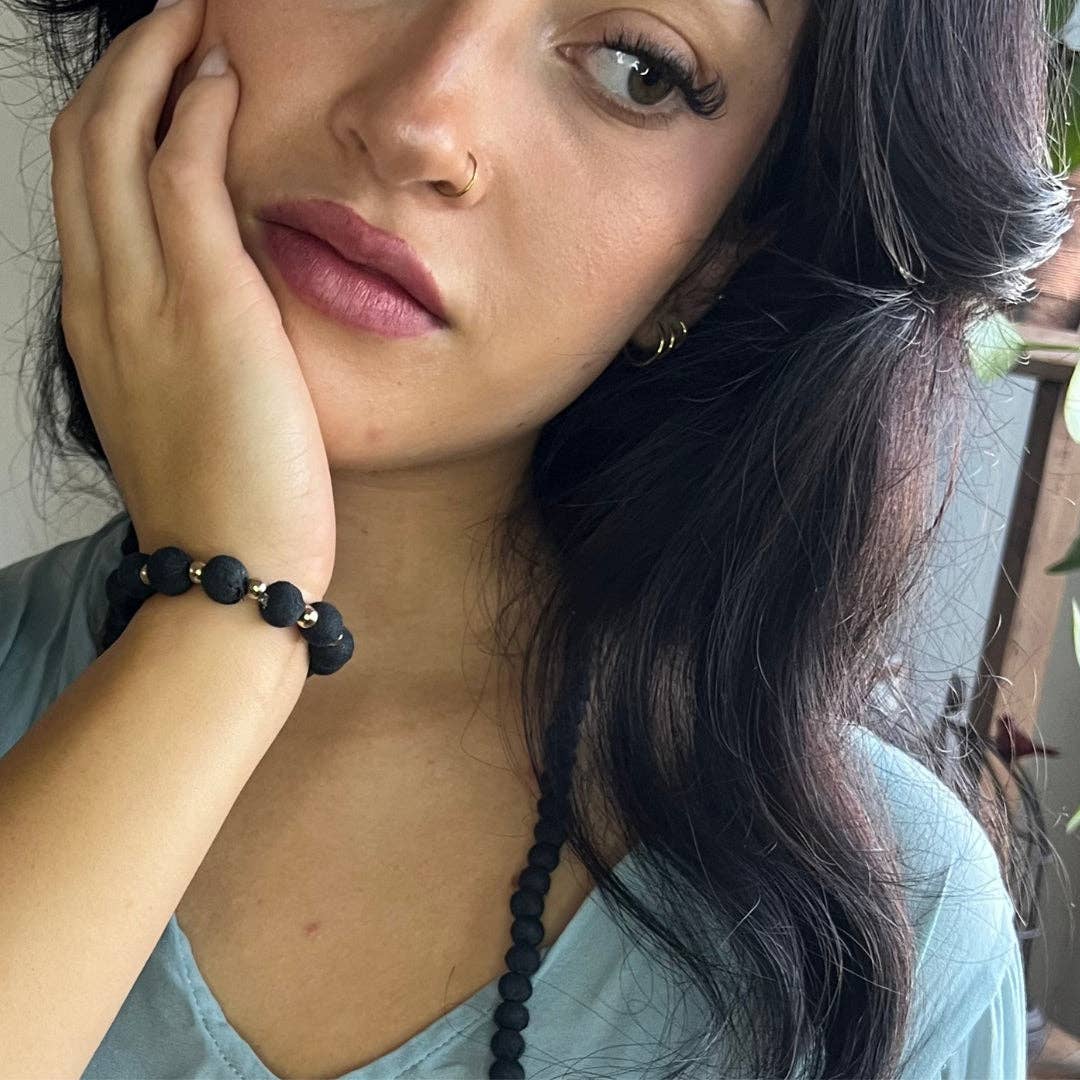 Humble Hilo - Vendita all'ingrosso Bracciale con perline - Bracciale Humble Hilo Sari Jewelry, con Perline di Tessuto e Perline Metalliche61