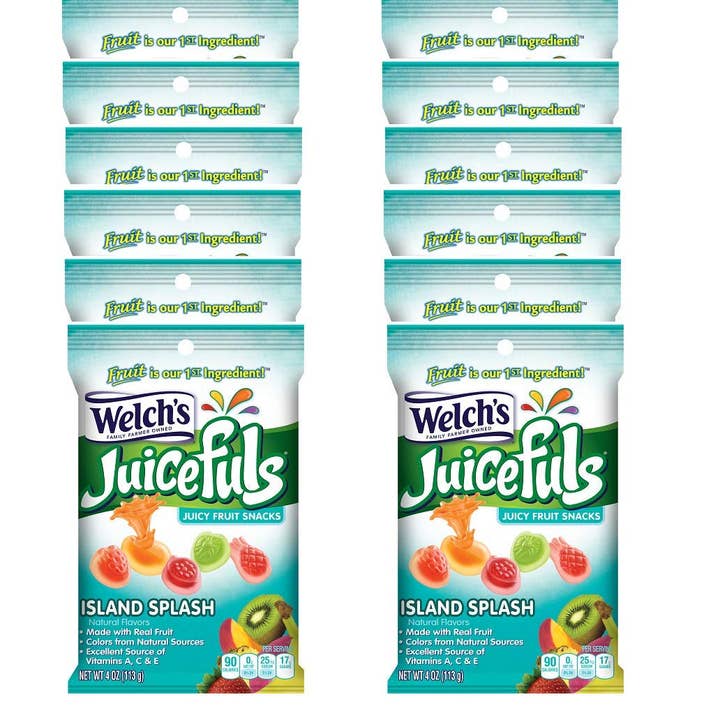 Shop The King - Wholesale Fruit snacks - Welch's Juicefuls Island Splash | 4 Oz | Pack of 121
