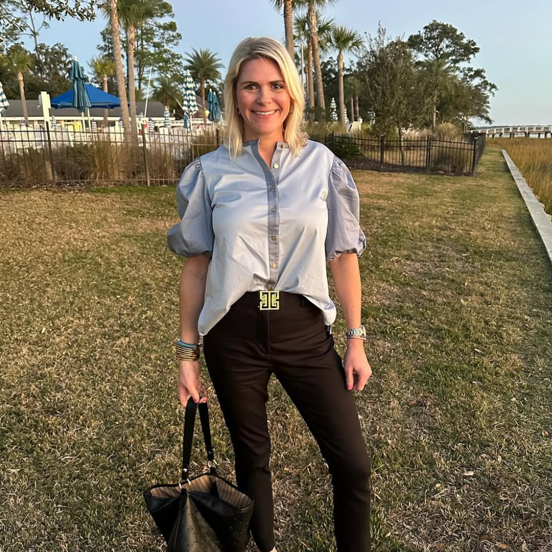 Garland Bags - Wholesale Belt Buckle - Women's - Square Greek Key Interchangeable Artisan Belt Buckle 5