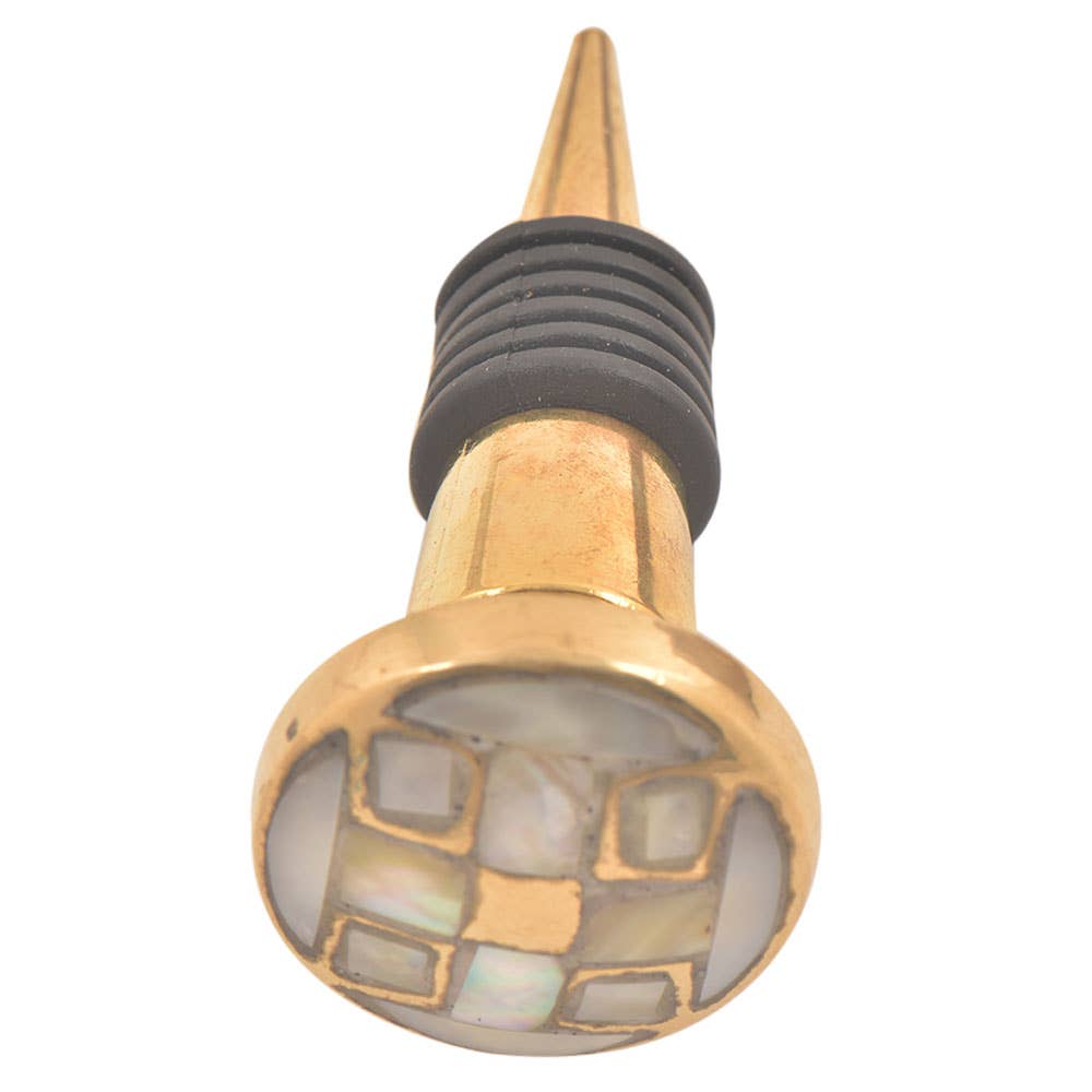 Or 1 bouchon de vin en métal de haute qualité pour bouteilles de vin en vente sur Faire1