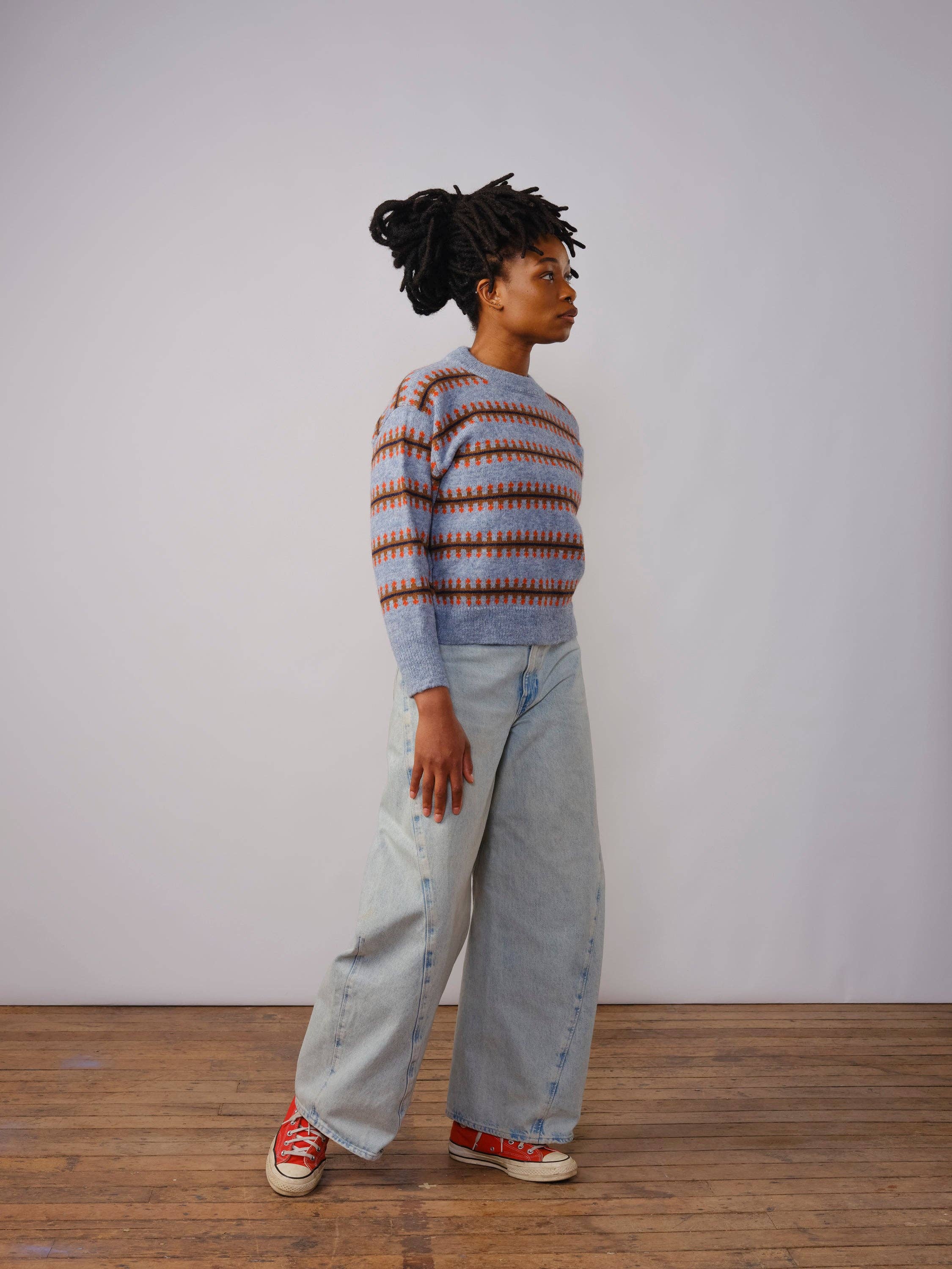 The Endery - Venta al por mayor Jersey de punto - Mujer - Jersey Vera Fairisle - Jasper1