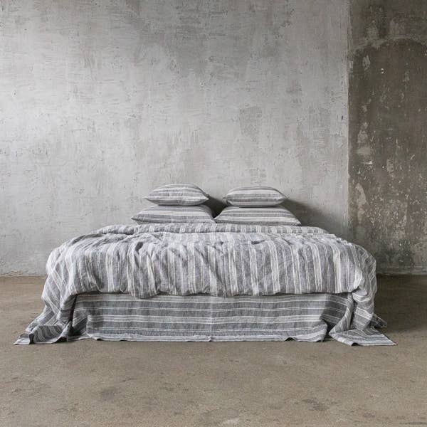 LinenMe - Wholesale Duvet Cover - Linen Duvet Graphite Jazz2