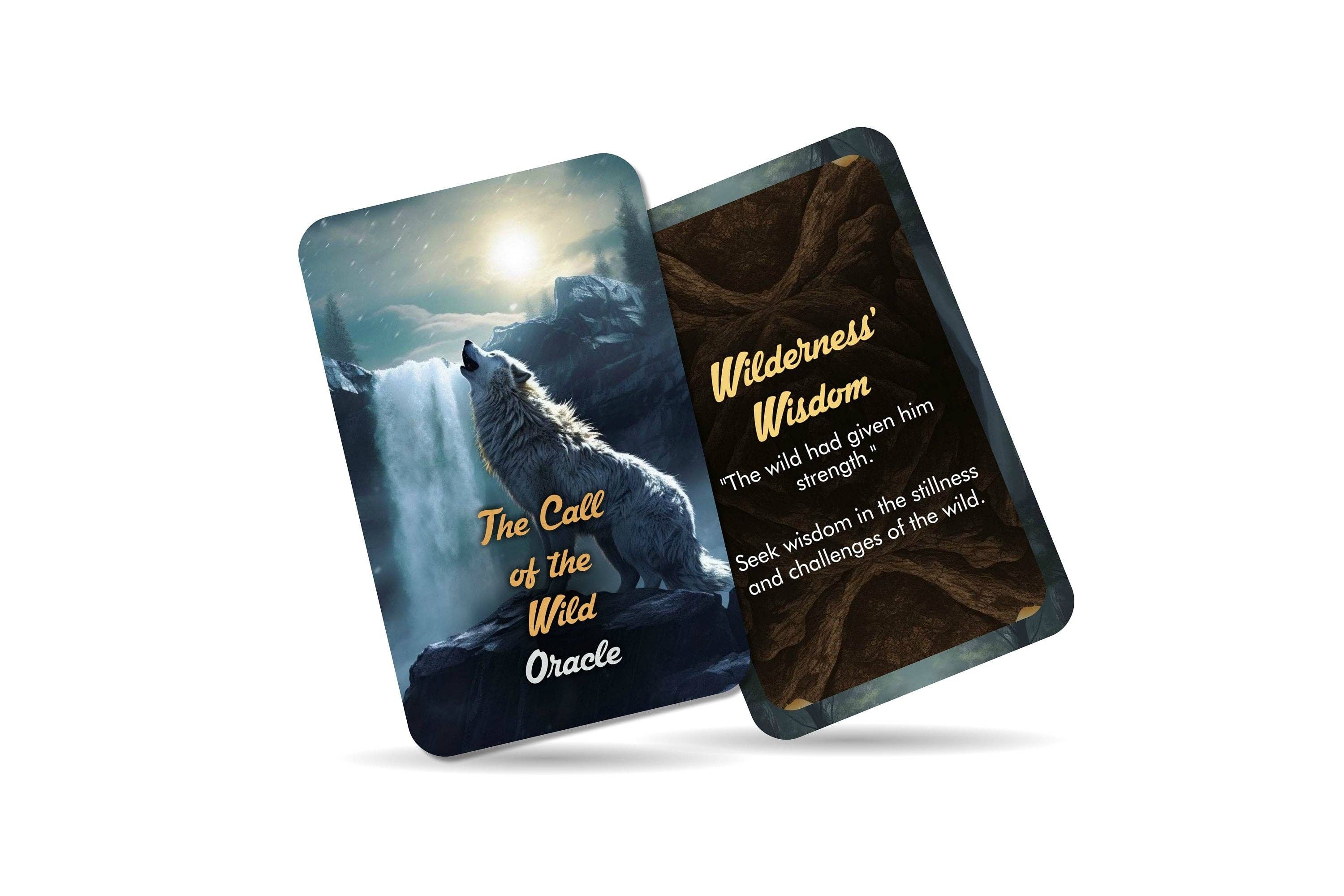 IBIZA TAROT - Wholesale Tarot Cards - Call of the Wild Oracle - Adventure Novel Edition2