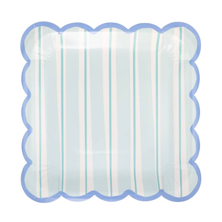 PLBOW41 - Piatto Fiocchi Blu per la vendita all'ingrosso da parte di My Mind’s Eye