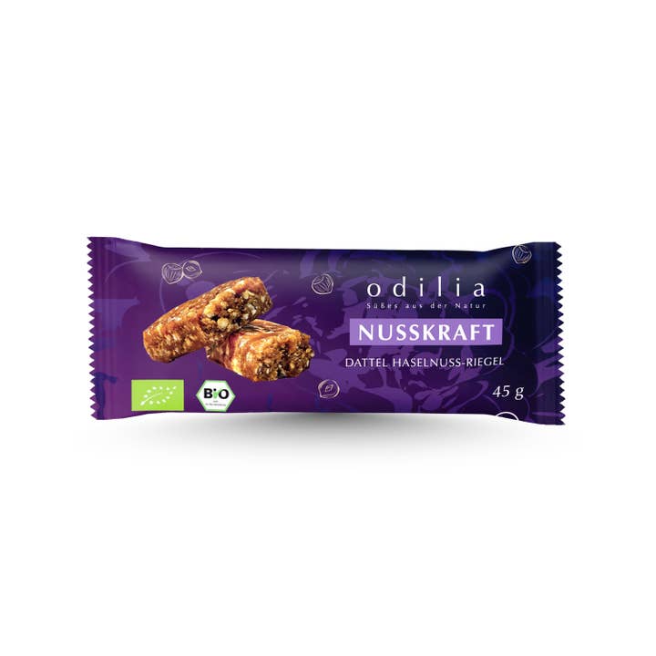 odilia - Wholesale Snack bar - Nusskraft – Organic Date-Hazelnut Ba1