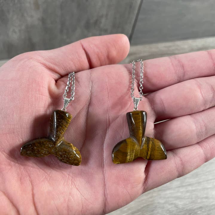 Keystone Crystals - Wholesale Individual Charm/Pendant - Gemstone Mermaid and Whale Tail Pendants – Jewelry for Gift 12