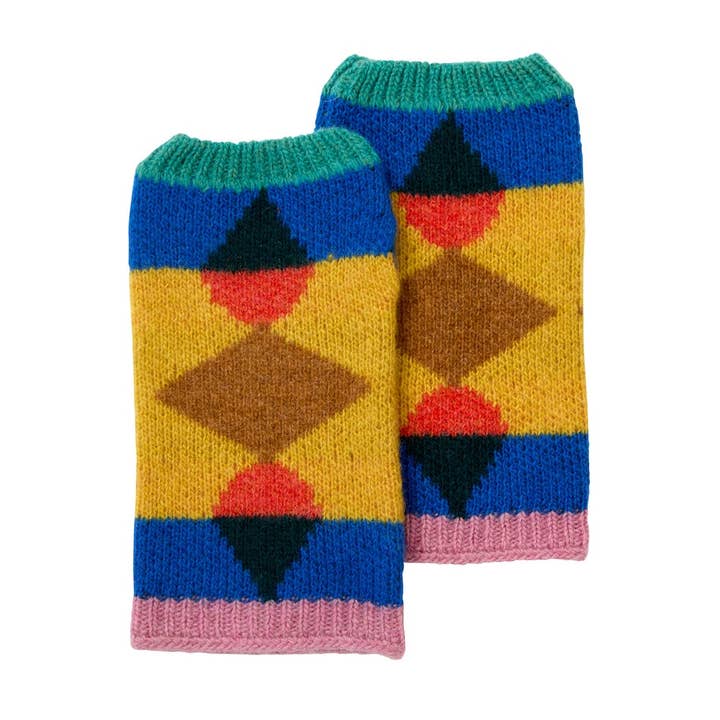 Stained Glass Wrist Warmers for wholesale by Donna Wilson