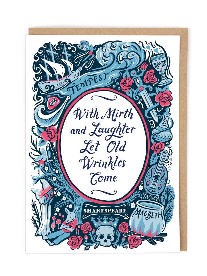 SHAKESPEARE für den Großhandel von Cath Tate Cards