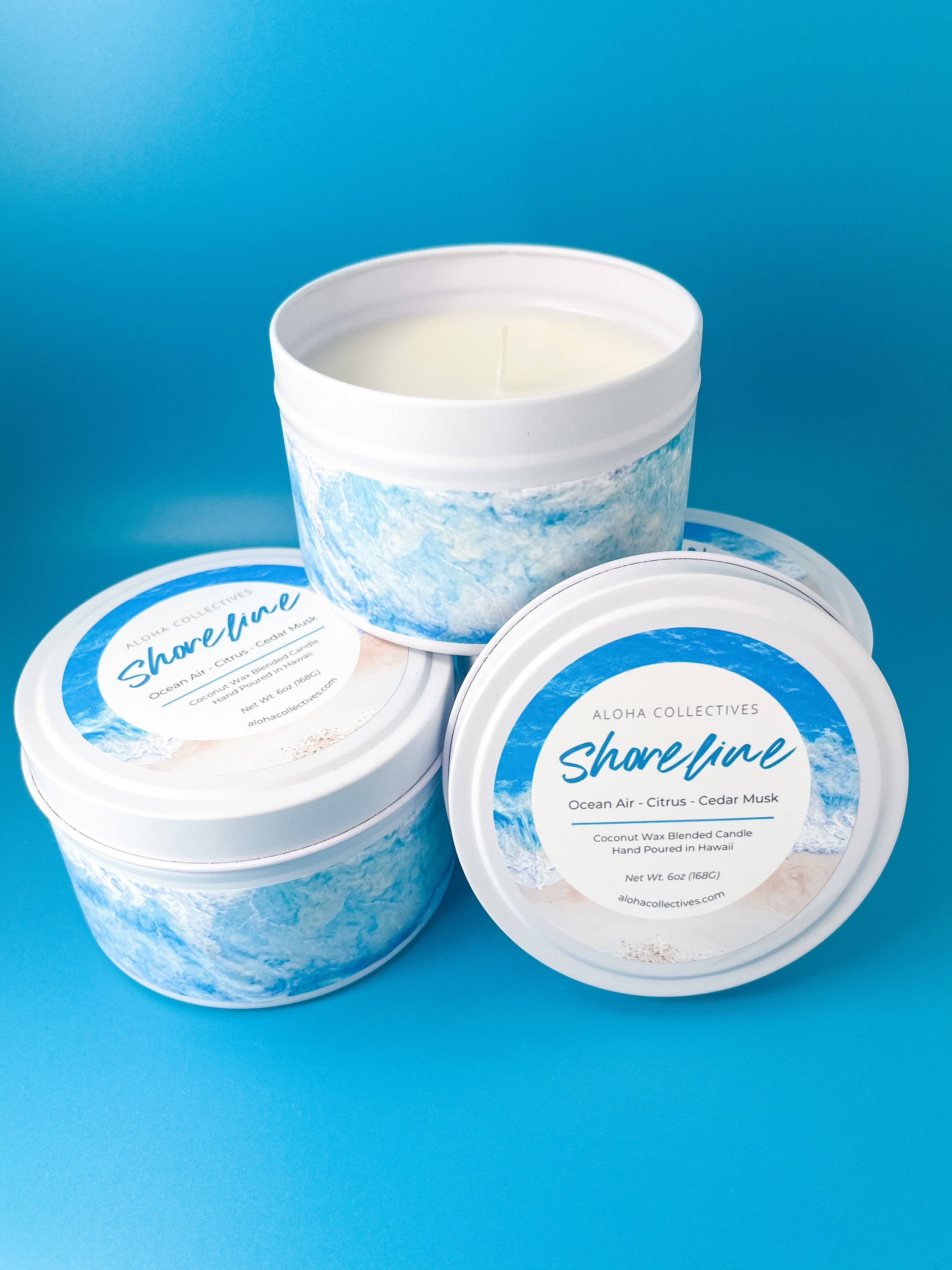 Aloha Collectives - Wholesale Travel Candles - Shoreline Candle, 6oz3
