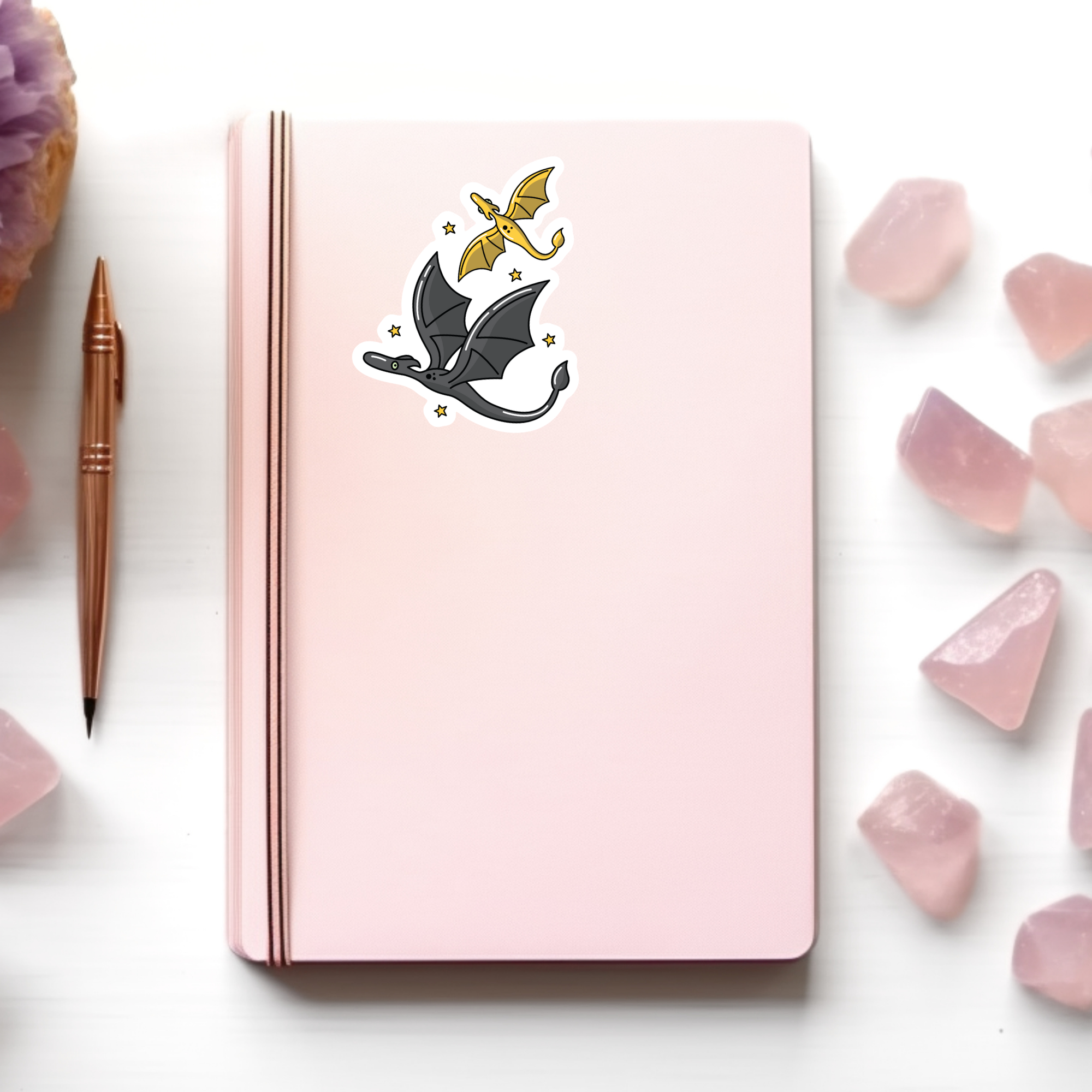 Chapter & Craft Studio - Wholesale Sticker - Sticker Vierde vleugel draken3