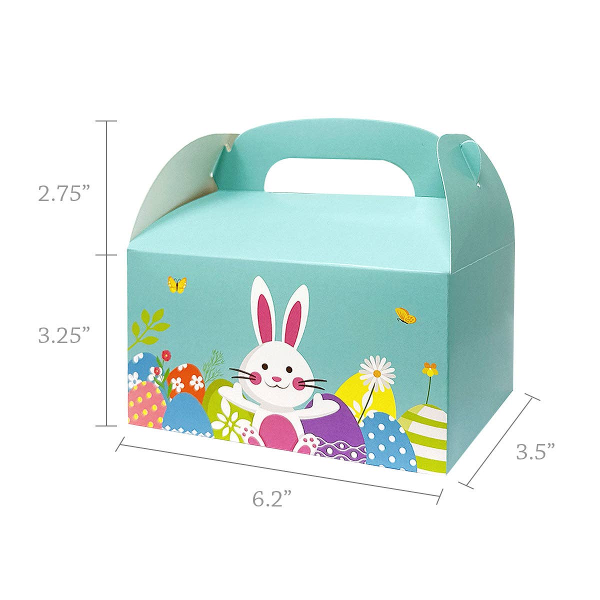 Wrapables.com - Wholesale Party Favor Bag/Box - Wrapables Easter Gift Baskets with Handle, Treat Boxes17
