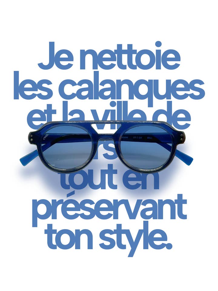 Model 002 - Blå for engroshandel hos CYEL