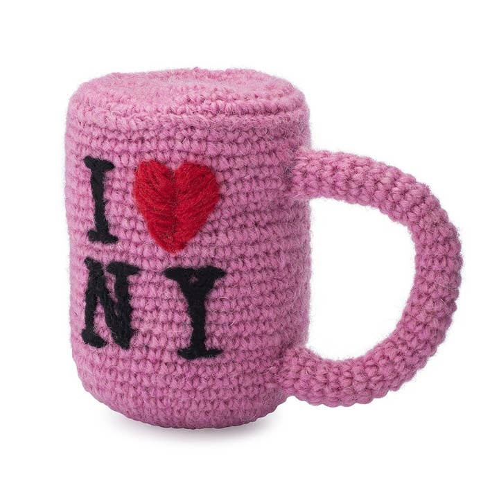 NY Mug Knit Toy for wholesale by LoveThyBeast