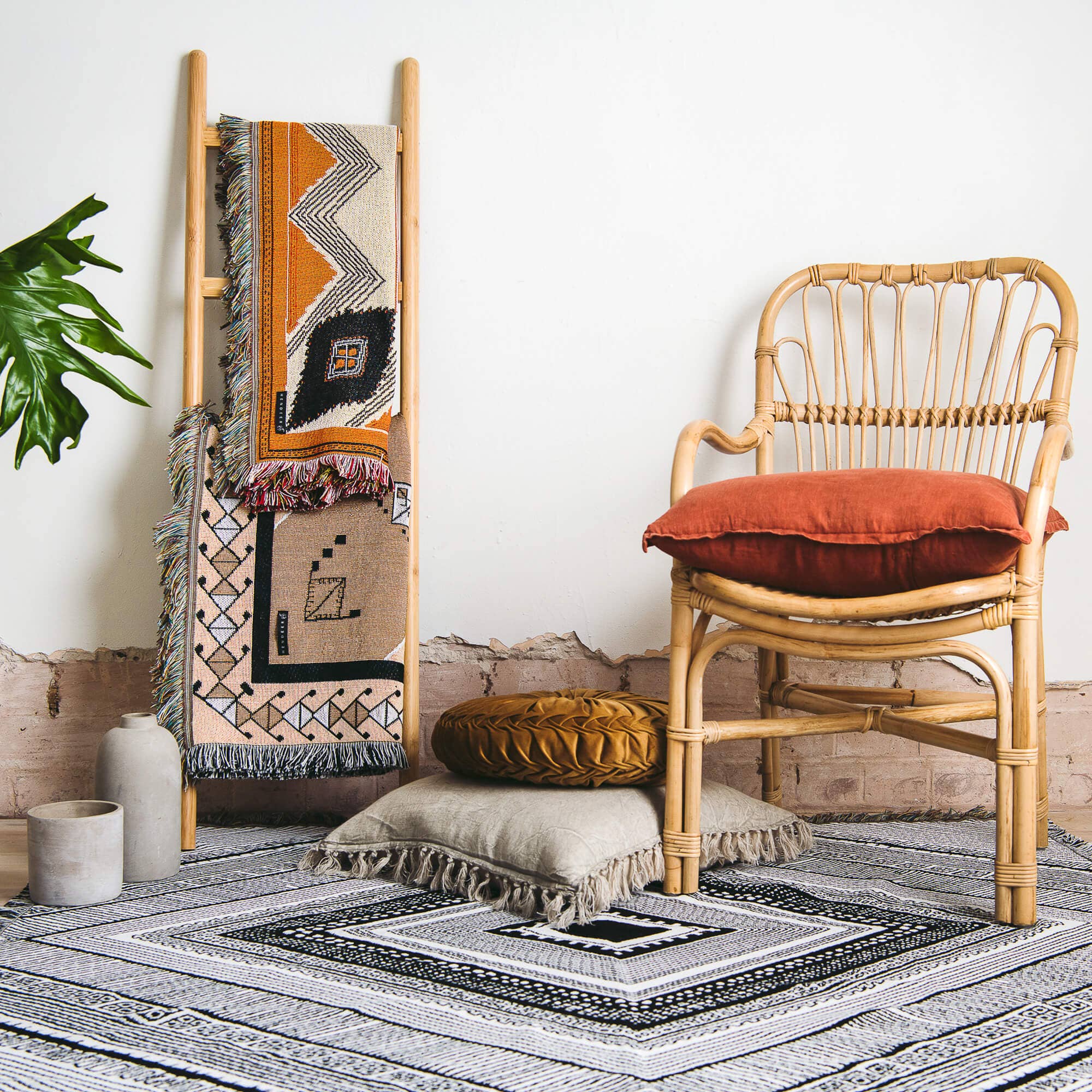 HENDEER - Wholesale Picnic Blanket - 'Nowhere Man' Woven Picnic Rug/Throw27