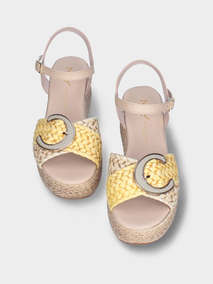 MLV Portuguese Shoes – Engroshandel Wedge - Dame – Middle Wedge Sandaler Daisy 023