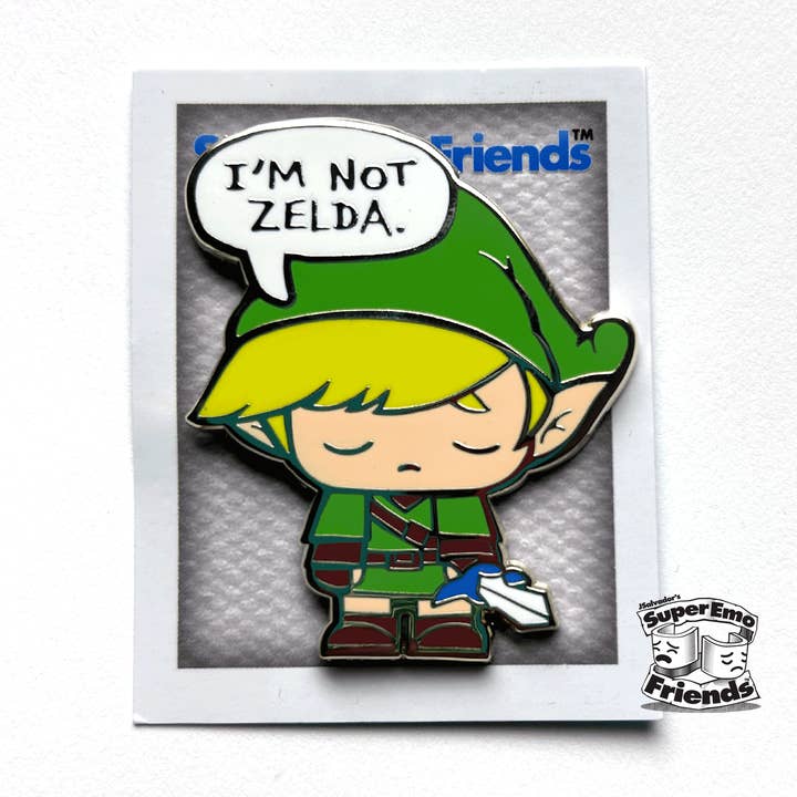 SuperEmoWink Enamel Pin for wholesale by SuperEmoFriends