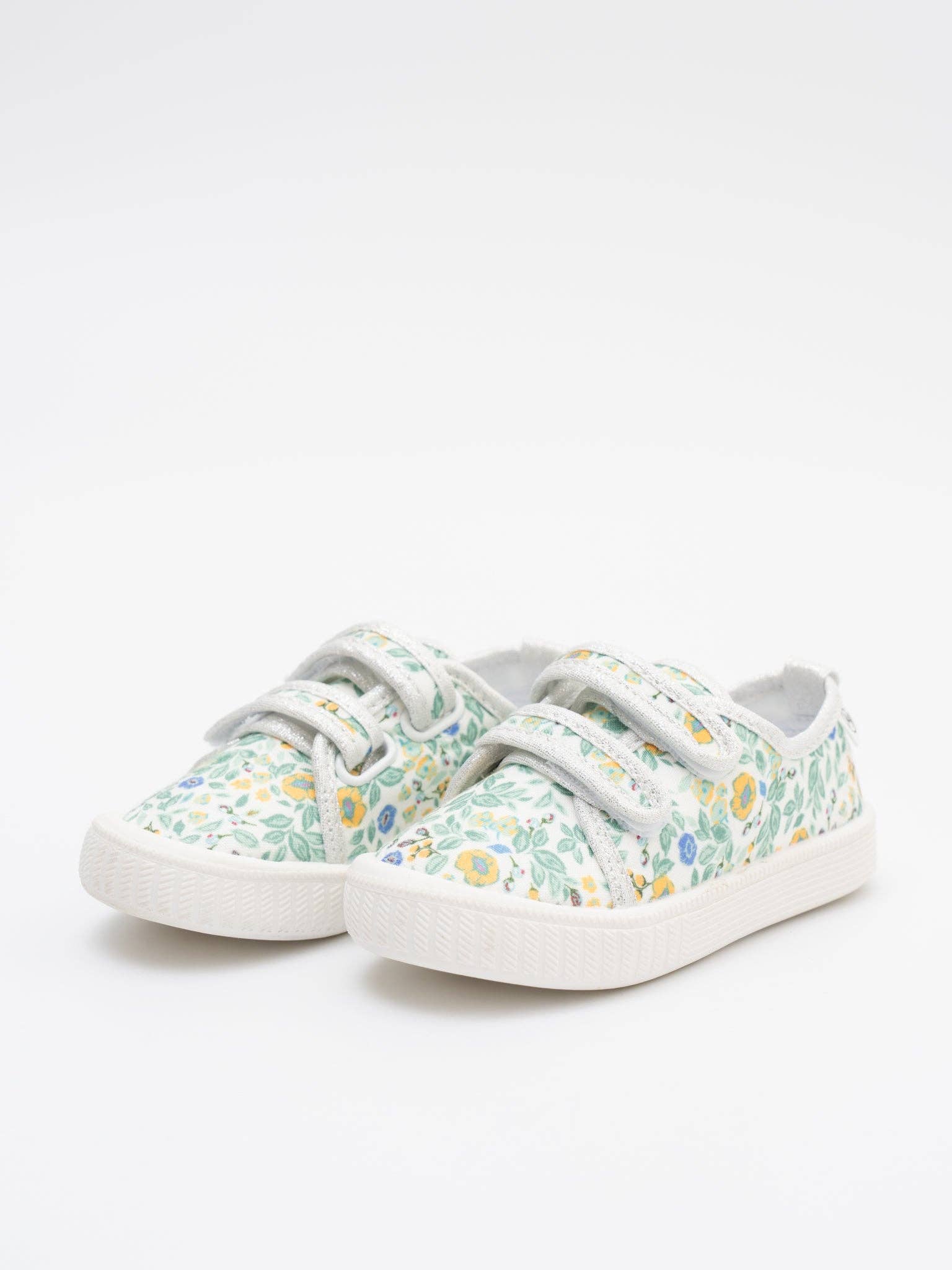 Marie Nicole Clothing - Wholesale Lifestyle Sneakers - Kids - Girls' Canvas Velcro Sneaker in Floral10
