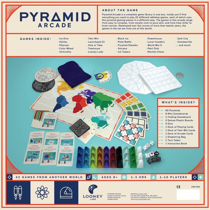Looney Labs - Wholesale Board Game - Pyramid Arcade