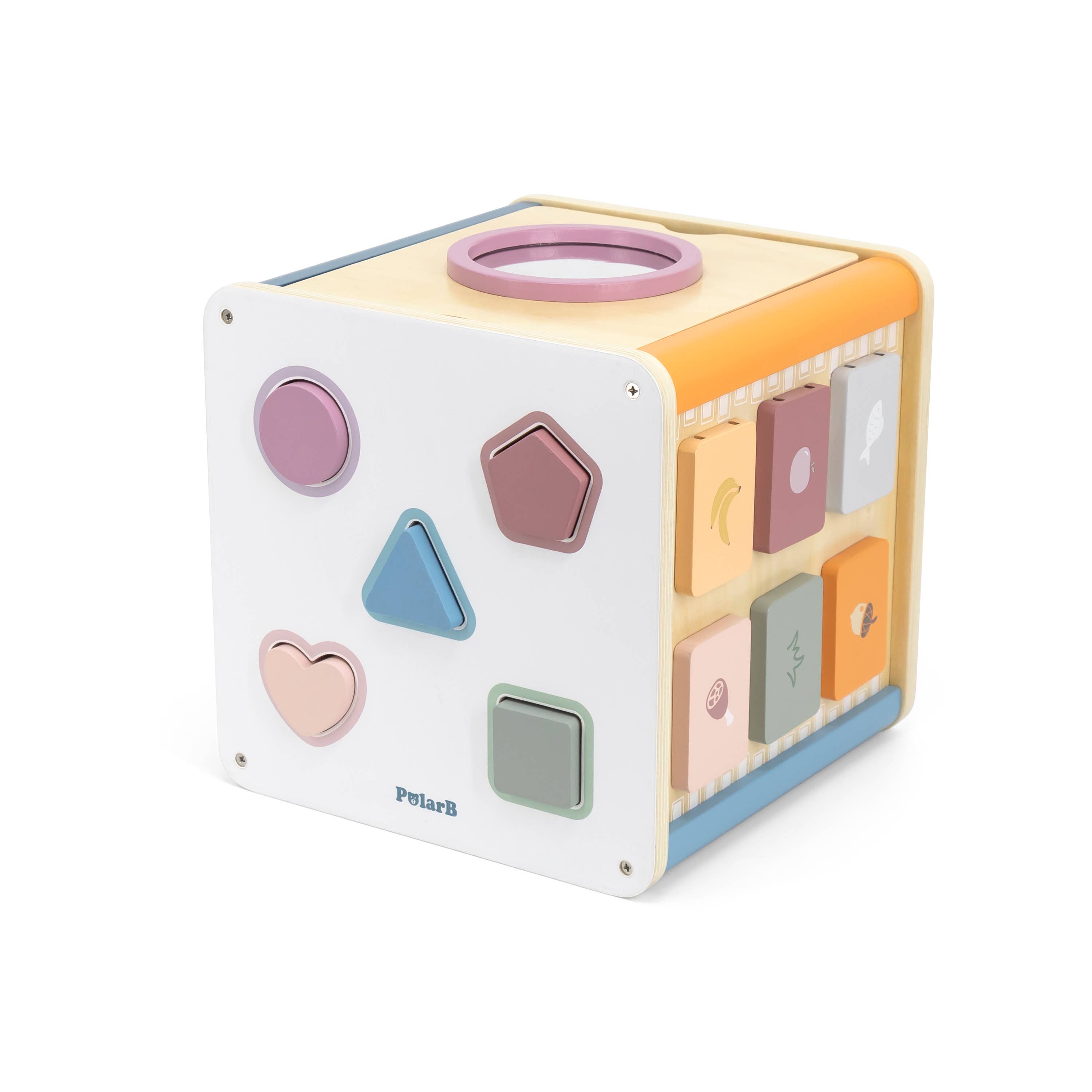 Trade Toys Limited - Wholesale Wood Toy - Kids - PolarB 8-in-1 Activity Cube
