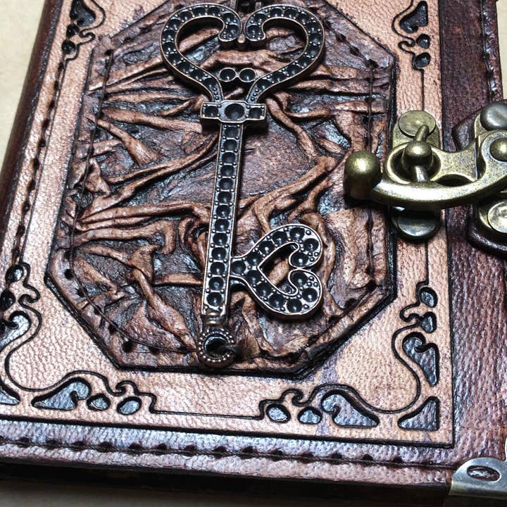 ML Marcaleather – wholesale Journal/diary – Key Hearth Mini Leather Journal Notebook Diary Sketchbook