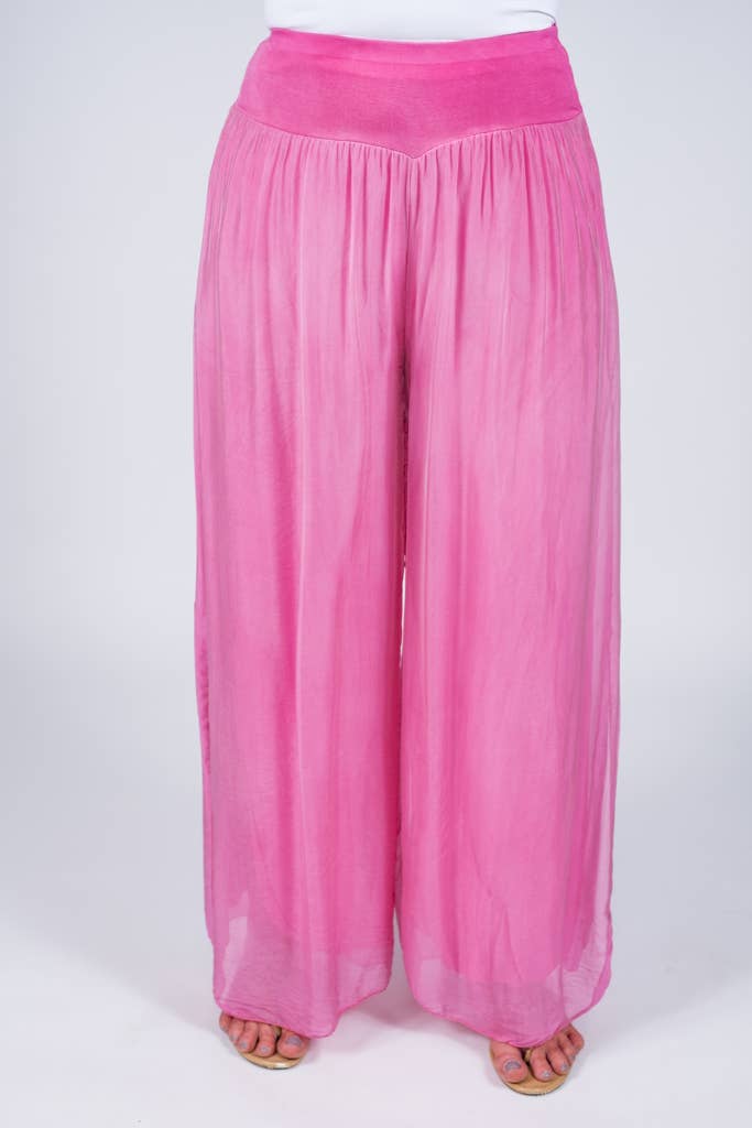 TINA Stephens Italy/Tees By Tina - Wholesale Pants - Women's - Eva Silk Side Slit Pant (PL206)23