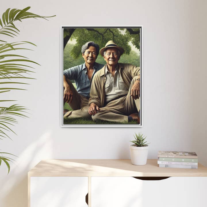 Walt & Pete - Wholesale Painting/Drawing - Missing Art Studies - Grant 05837