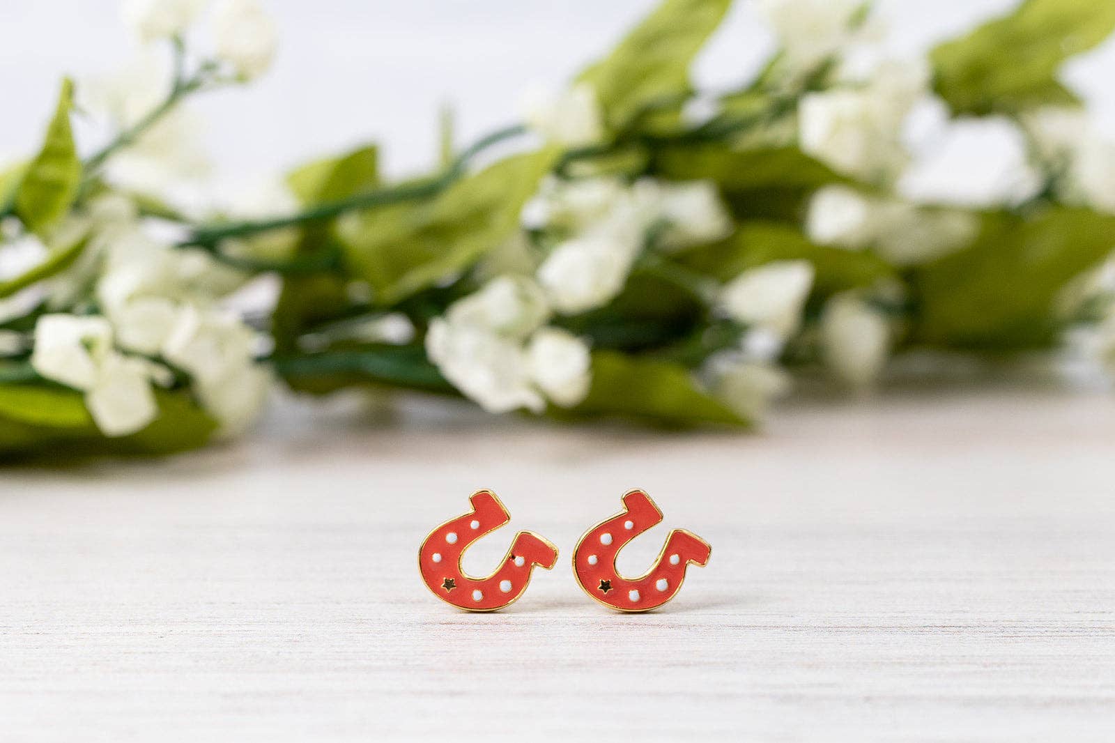 Miss Modi - Wholesale Jewelry Set - Horseshoe Enamel Earrings/ Bracelet/ Necklace1