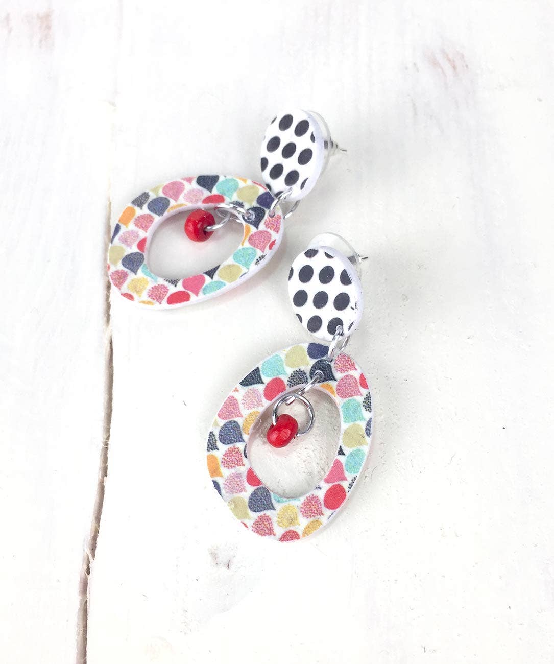 Pipapaper - Vente Boucles d'oreilles pendantes - Carolina mini 82