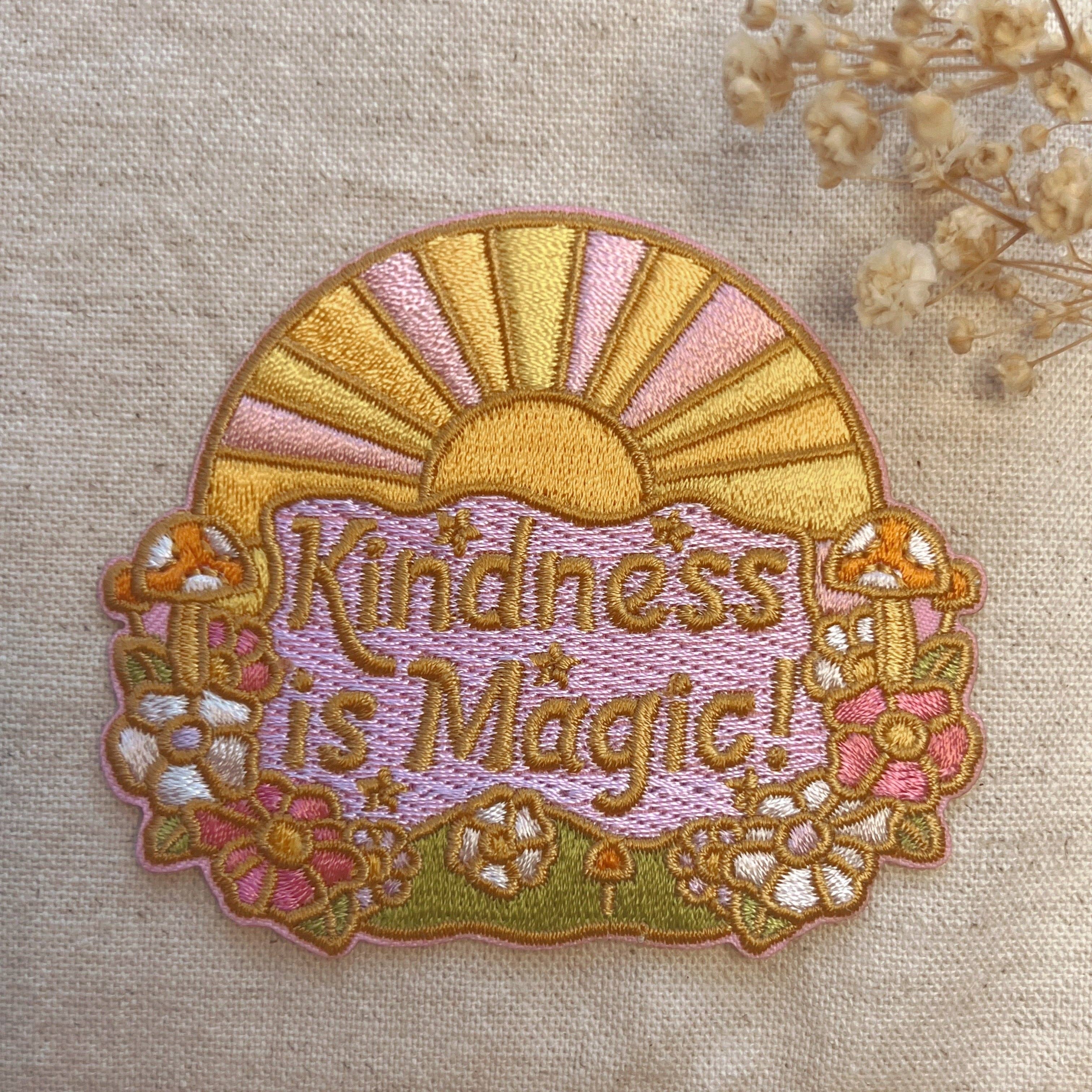 Kindness is Magic - Wholesale Patch - Patches - Iron On Patches - Embroidered Patches - Kindness i2