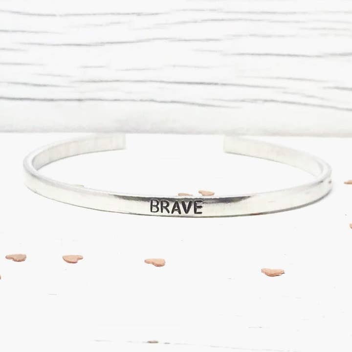 Brave Bracelet Cuff for wholesale by Sunflowermoon Studio