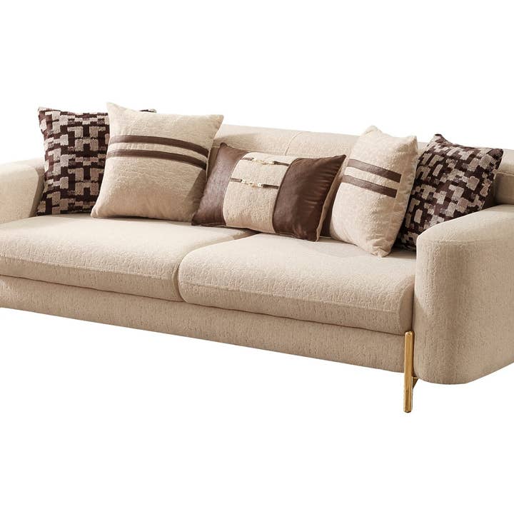 Beige Divano fisso Shelby beige in vendita all'ingrosso su Faire