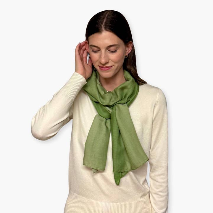 Humble Hilo - Wholesale Scarf - Women's - Humble Hilo Soft Sustainable Art Scarf, Ombre7
