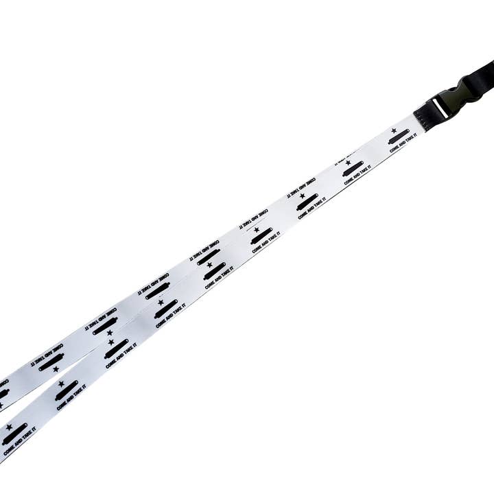 Eastex - Wholesale Lanyard - Unisex - Come and Take It Texas Reversible Wholesale Lanyard.