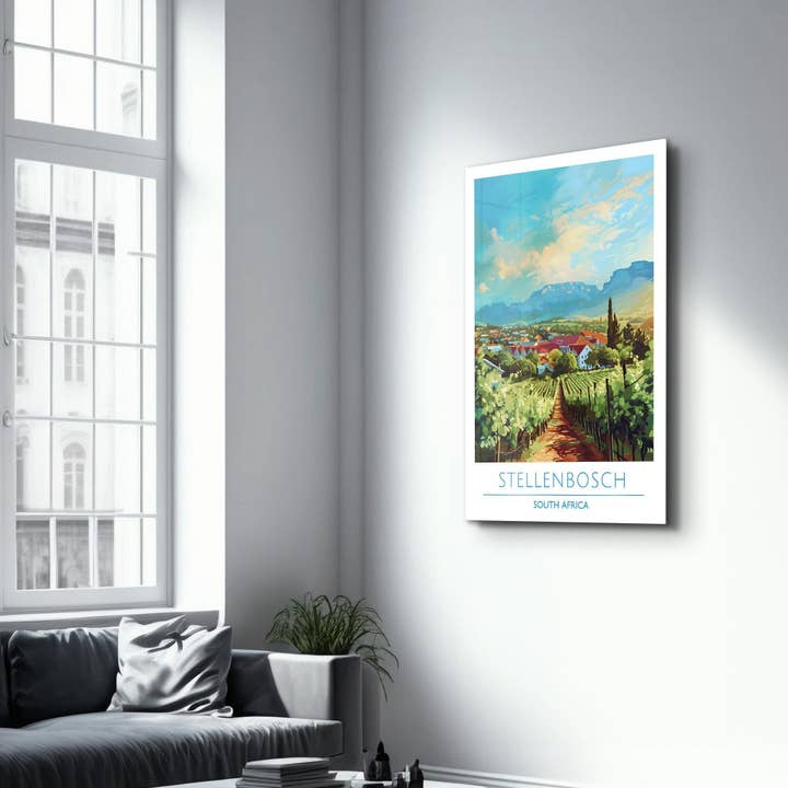 Artdesigna KG - Wholesale Poster - Stellenbosch South Africa-Travel Posters | Glass Wall Art3