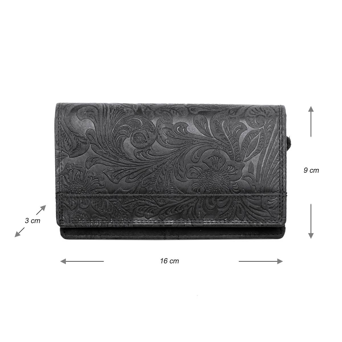 Arrigo - Wholesale Wallet - Women's - Ladies Wallet Leather - RFID - With Floral Print18