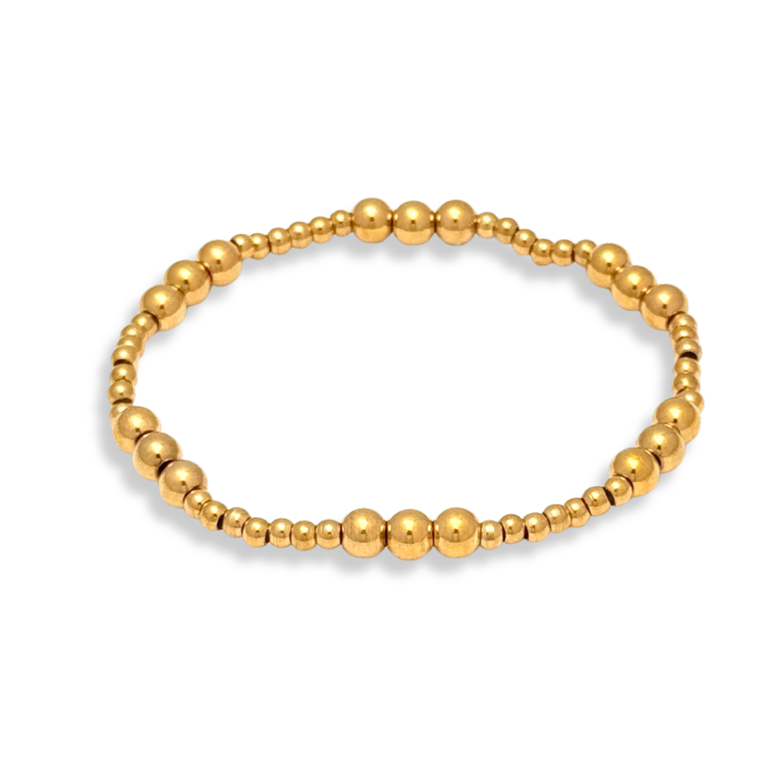 Savvy Bling - Vente Bracelet de perles - Bracelets en perles de perles et d'or étanches28