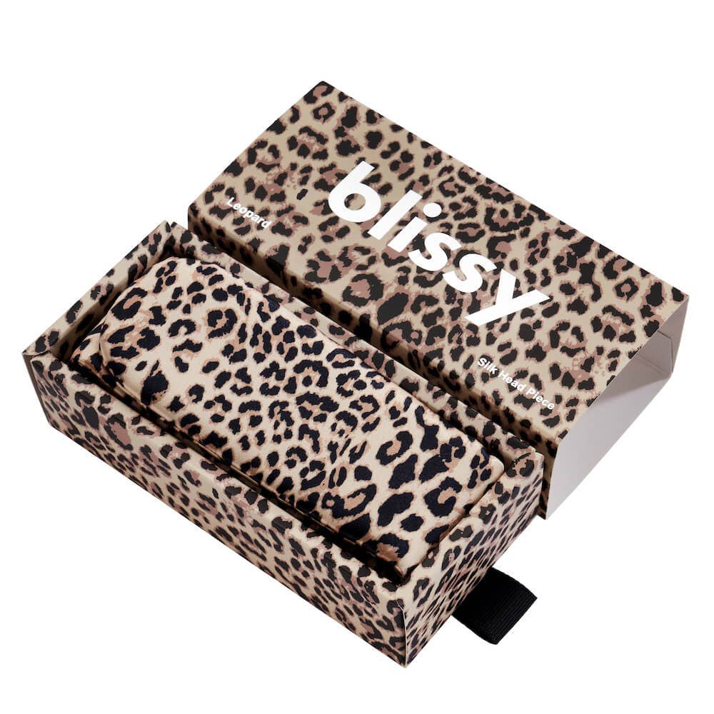 Blissy - Wholesale Spa Headband - Blissy Beauty Band - Leopard0