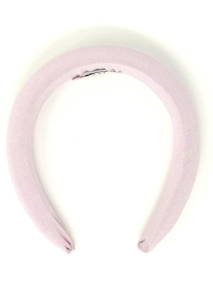 Bandeau incurvé en jersey Wisteria pour la vente par Tétè Accessories