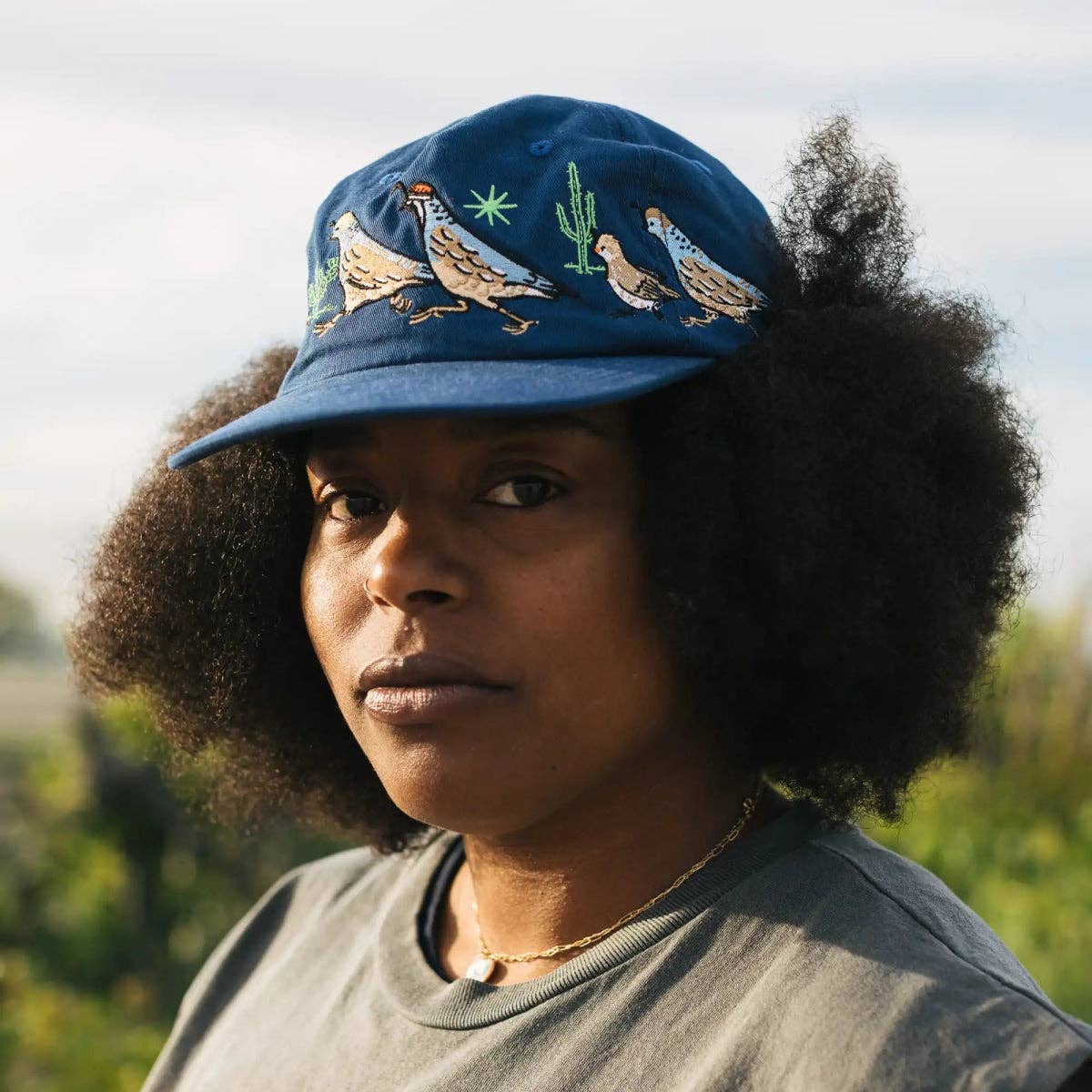 Bird Collective - Wholesale Baseball Cap - Unisex - California Quail Hat1