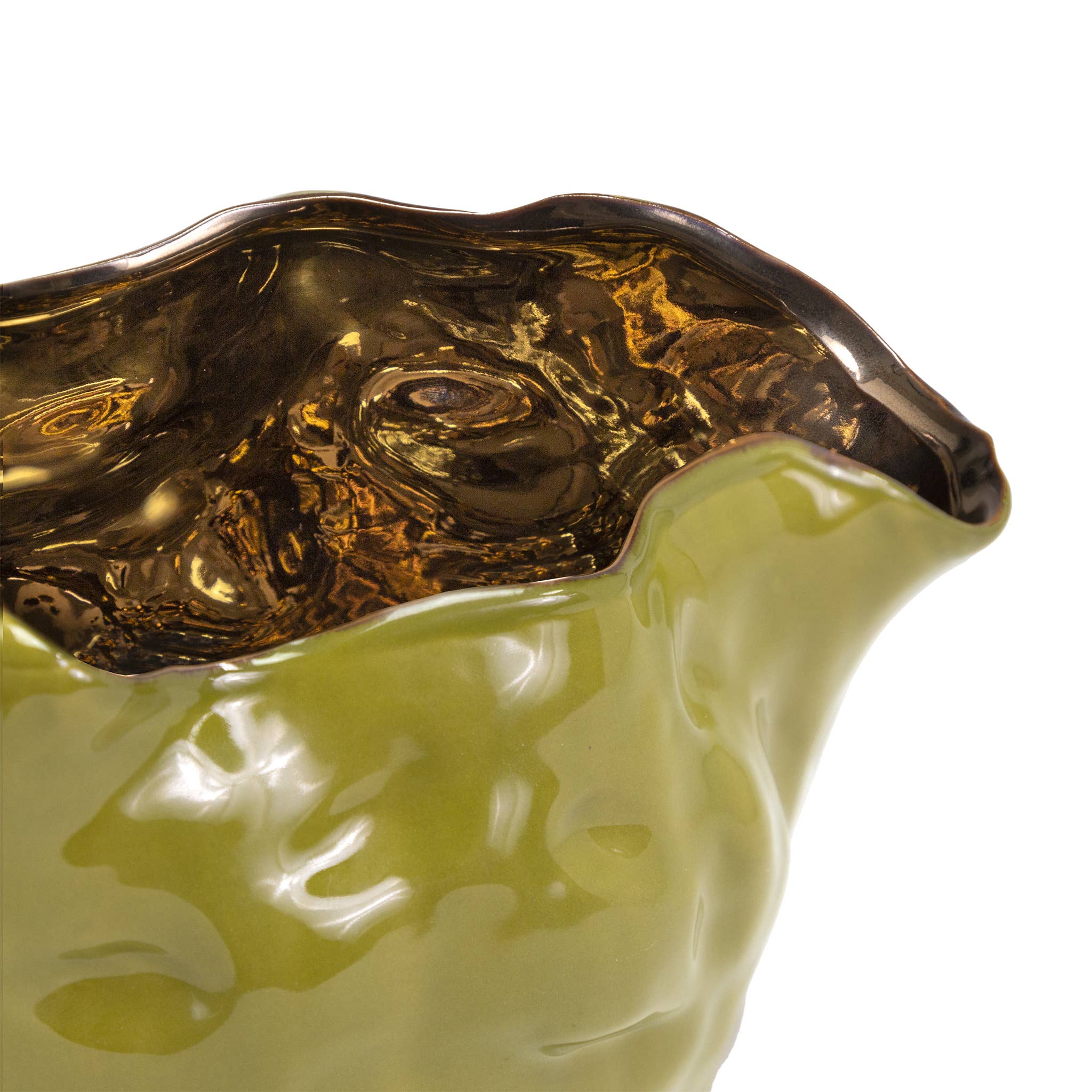 Kavana Decor by The Import Collection - Wholesale Decorative Plate/Dish/Bowl - Ava Bud Bowl6