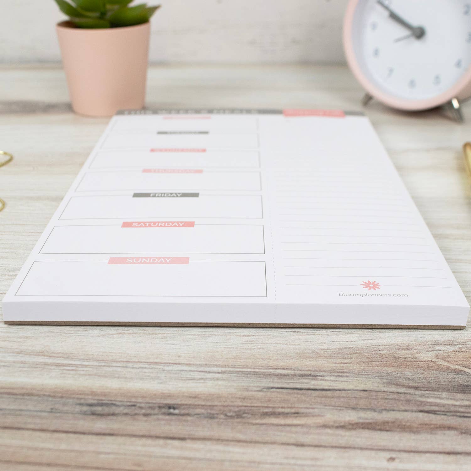 bloom daily planners - Wholesale Notepad - Magnetic Meal Planning Pad 6x9 in8