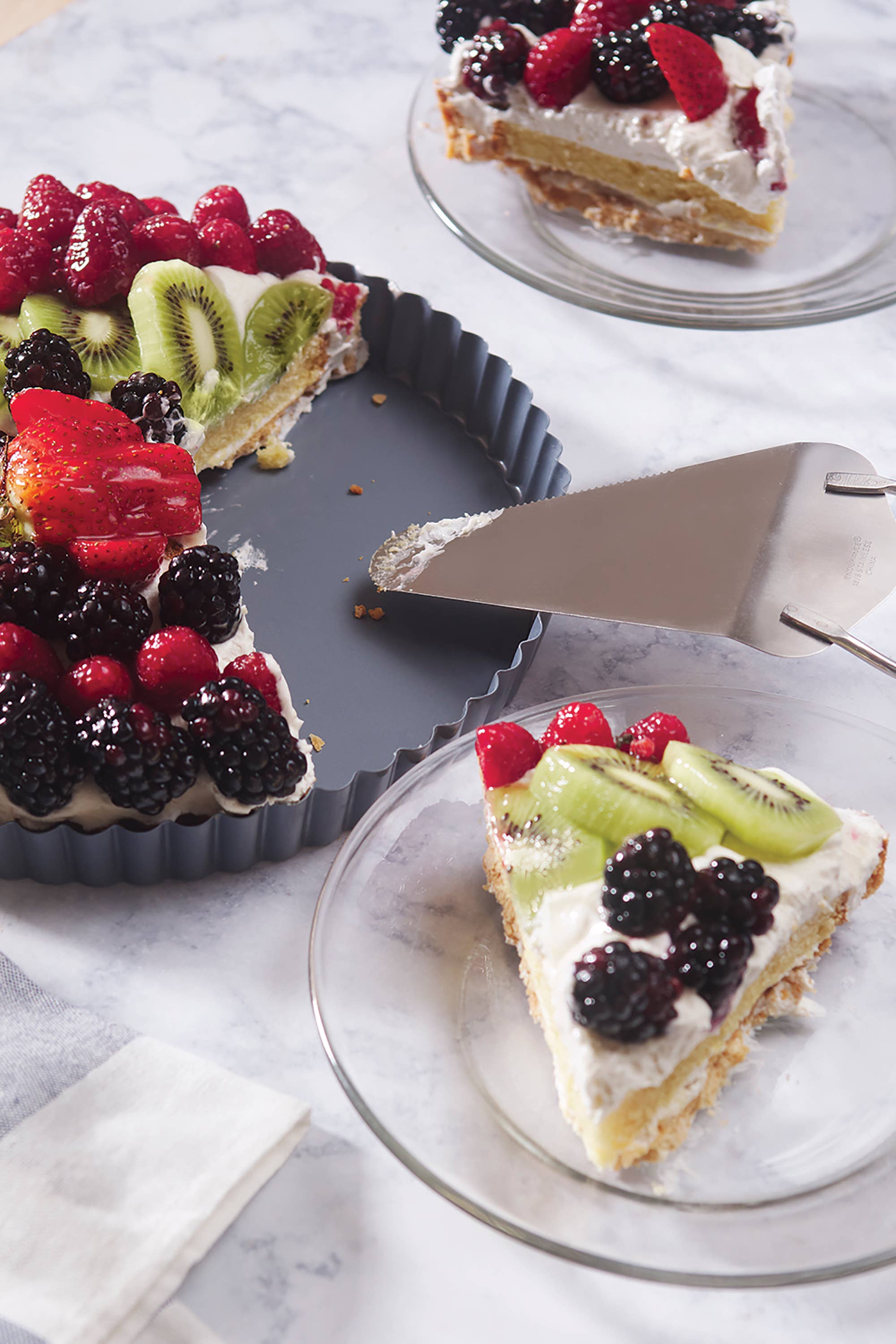 Fox Run Brands - Wholesale Baking Dish - Fox Run Non-Stick Bottom Tart and Quiche Pan, 9"3