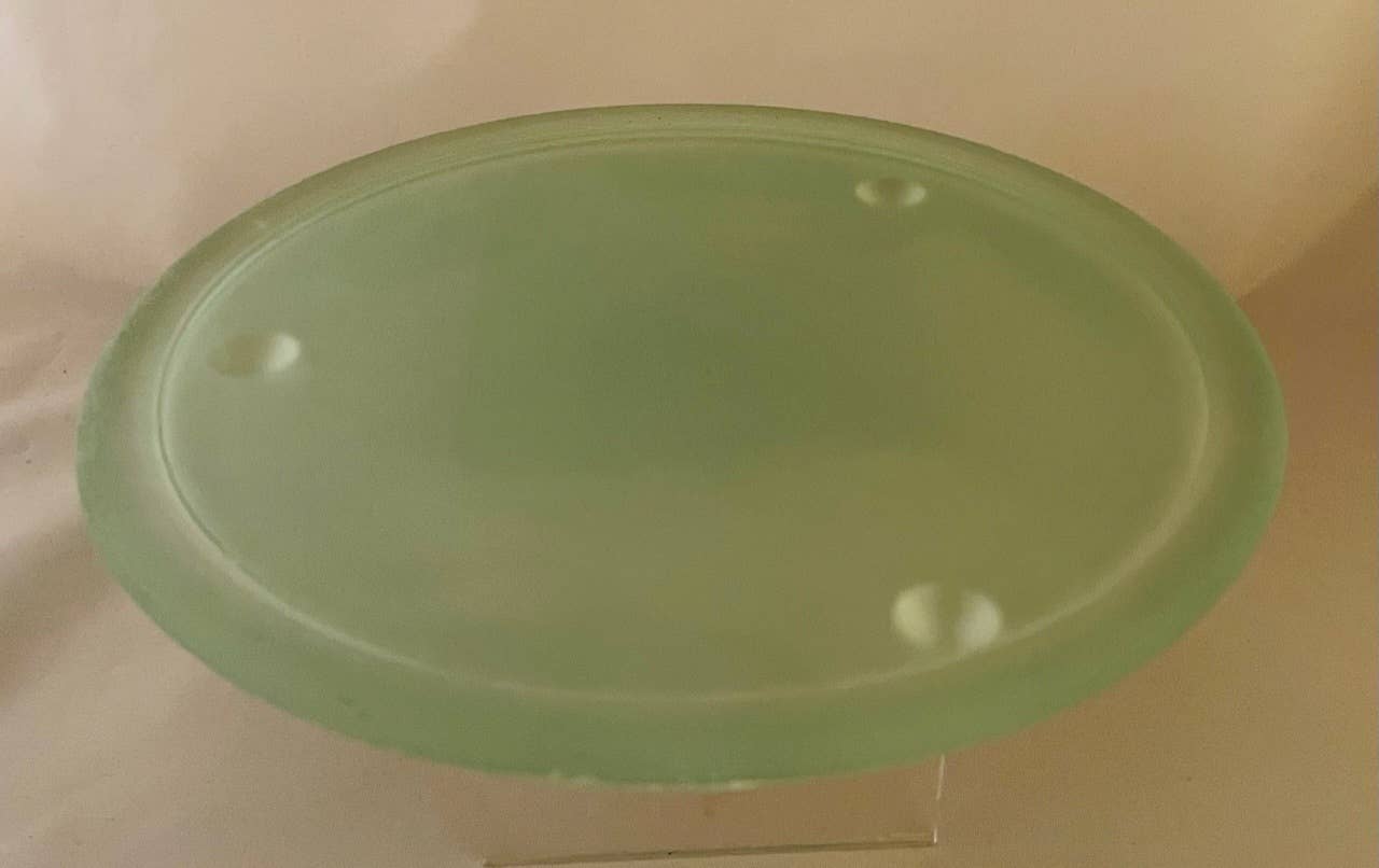 Biedermann & Sons - Wholesale Candle holder - Hj463jg Sea Green Glass 6" dia. Pillar Holder - Box of 4