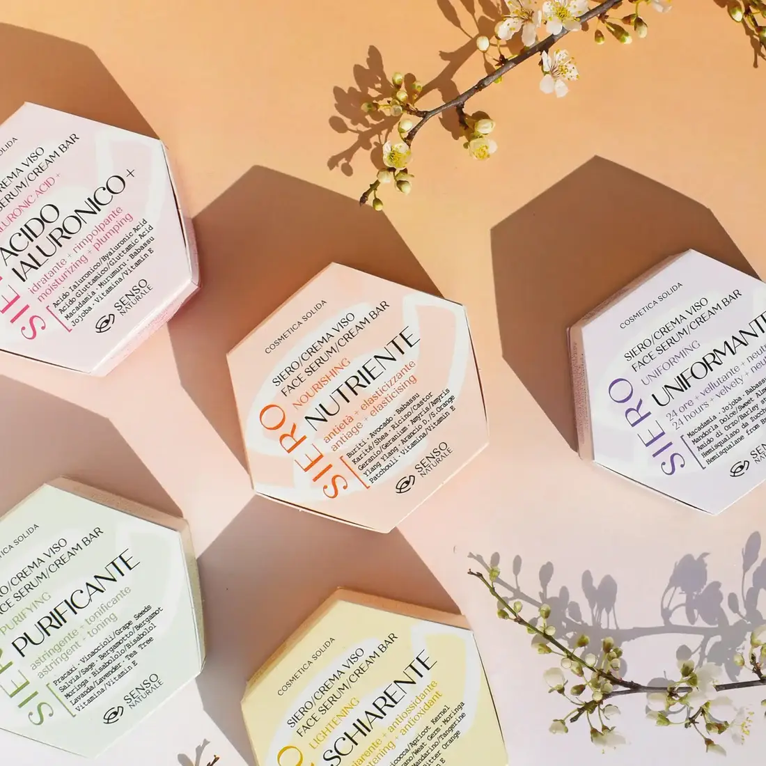 SENSO NATURALE - Wholesale Facial Serum/Concentrate - Illuminating Brightening Solid Face Serum - for Dull Skin6